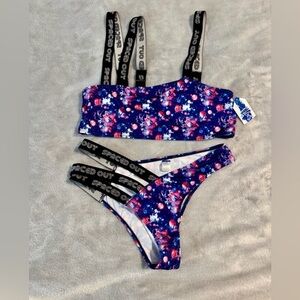 Spaced Out print matching underwear set